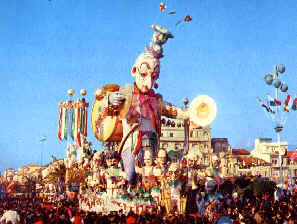 carro di carnevale viareggio